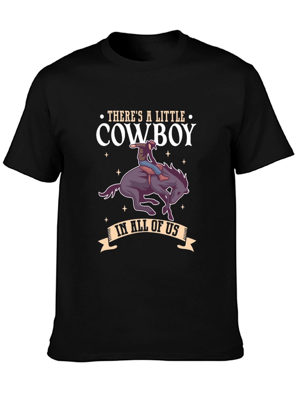 Cowboy Rider Graphic T-Shirt - Unisex