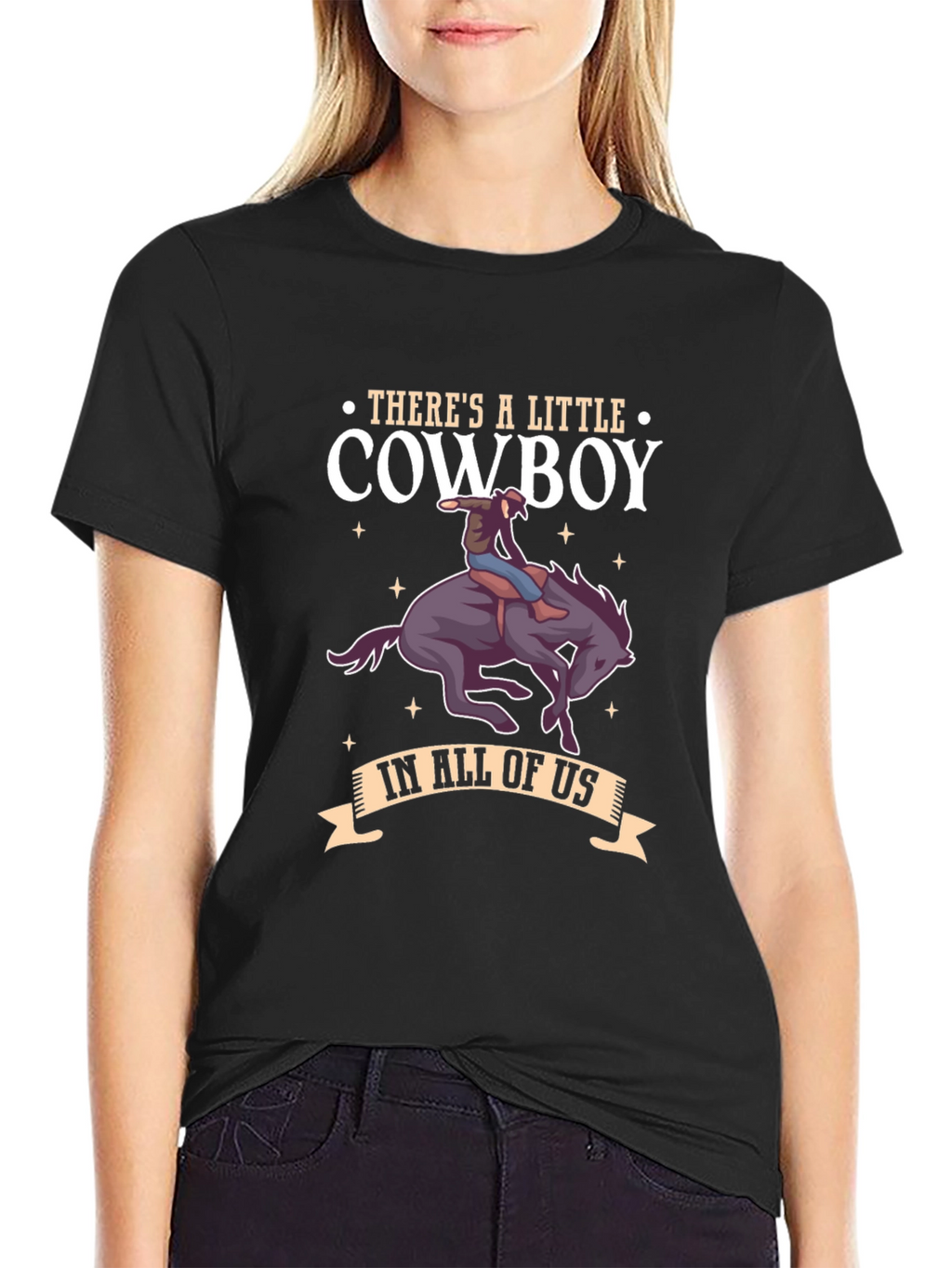 Cowboy Rider Graphic T-Shirt - Unisex