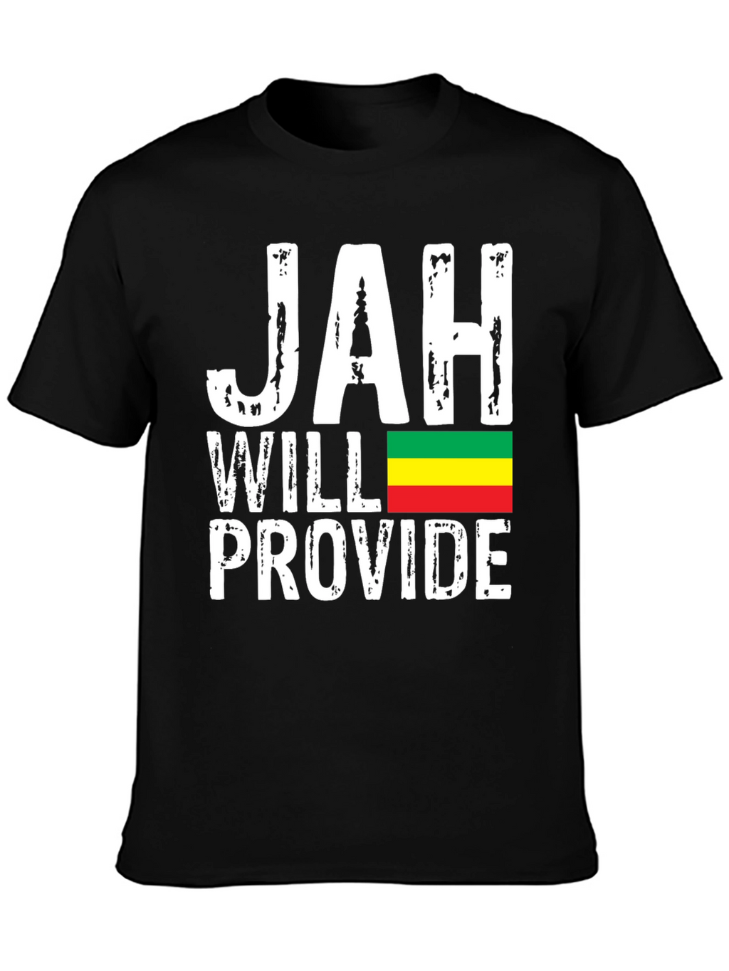 Jah Will Provide T-Shirt Rastafarian Reggae