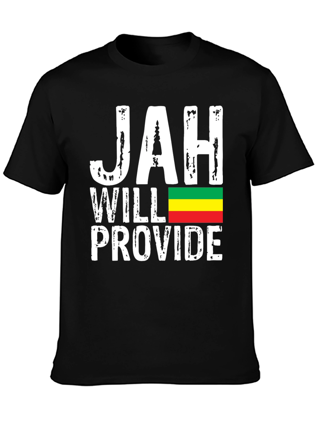 Jah Will Provide T-Shirt Rastafarian Reggae