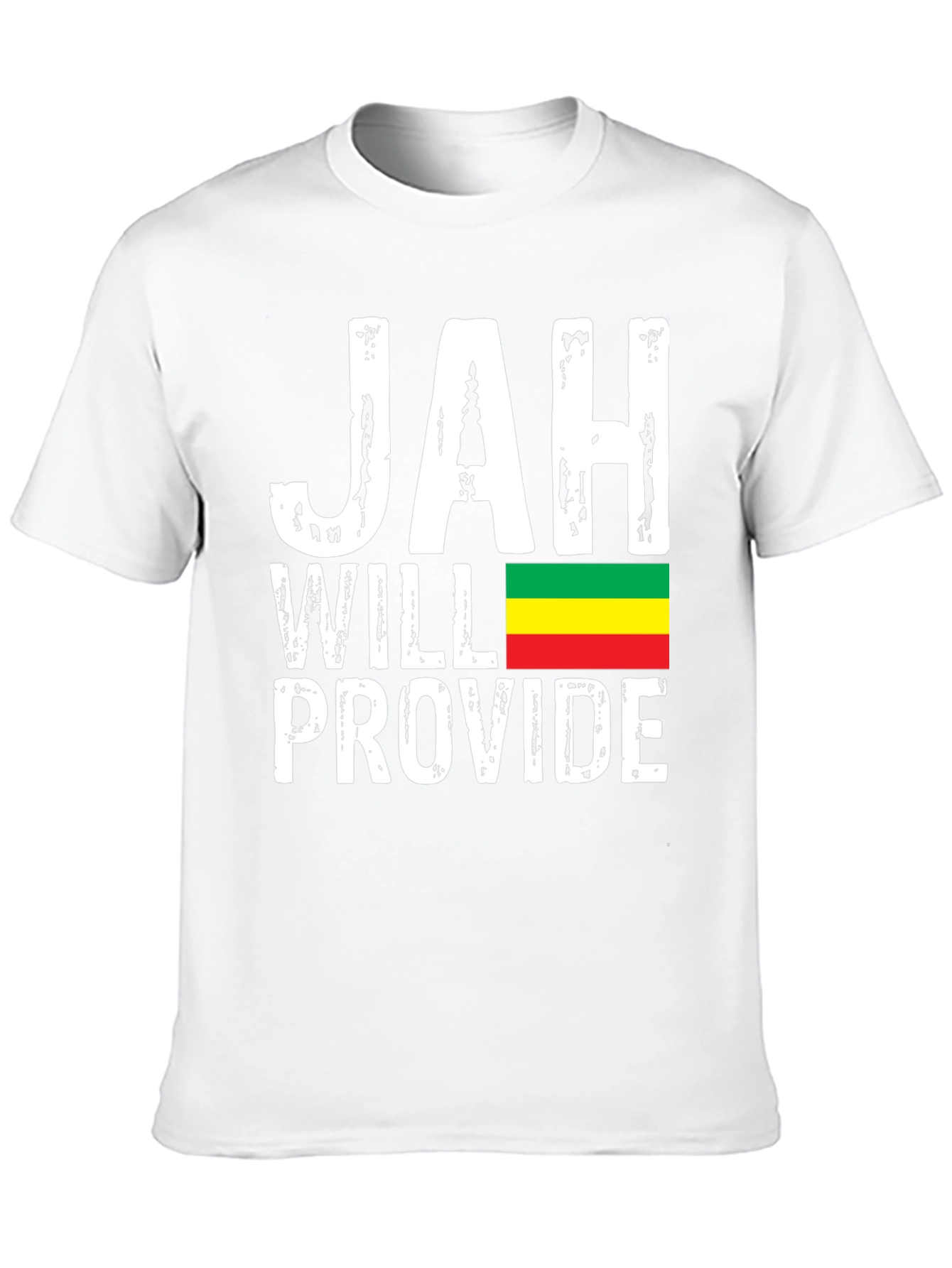 Jah Will Provide T-Shirt Rastafarian Reggae