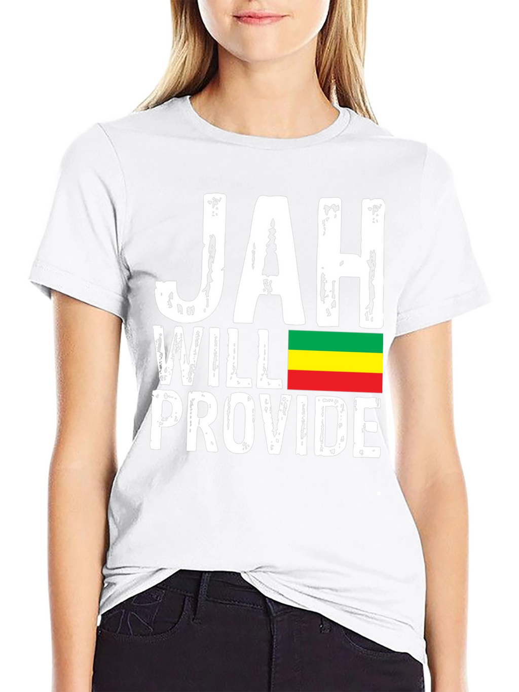 Jah Will Provide T-Shirt Rastafarian Reggae