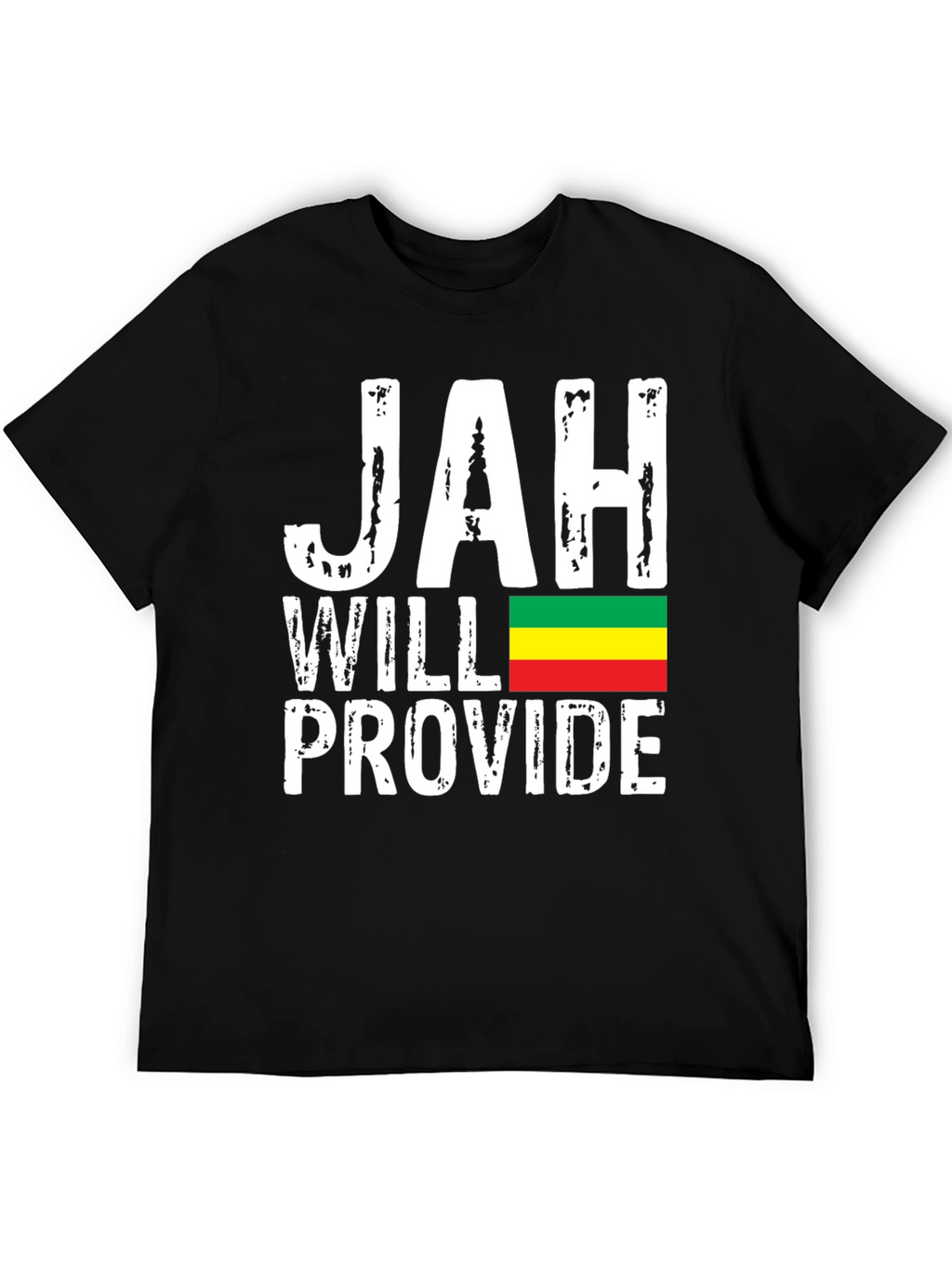Jah Will Provide T-Shirt Rastafarian Reggae