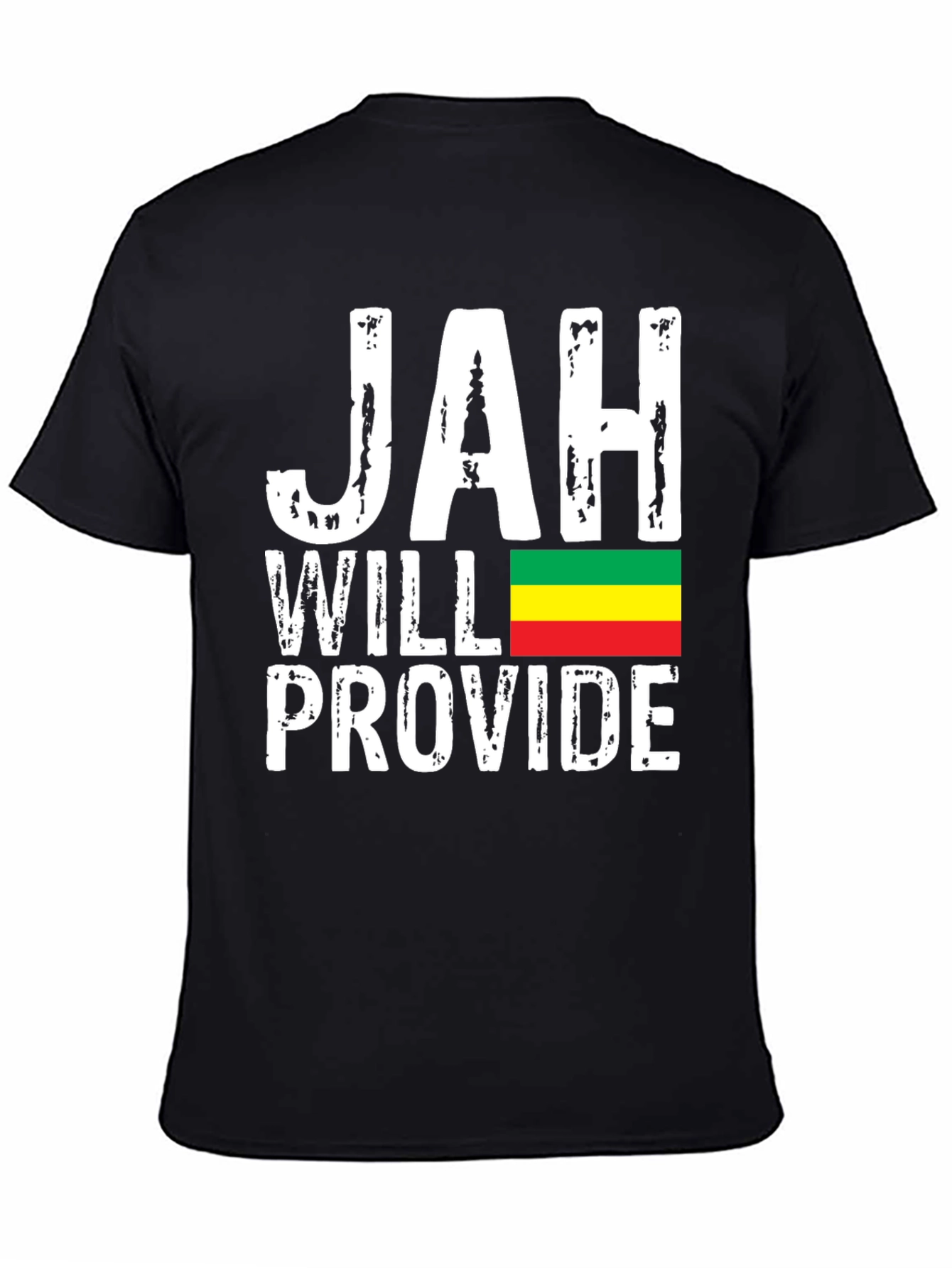 Jah Will Provide T-Shirt Rastafarian Reggae