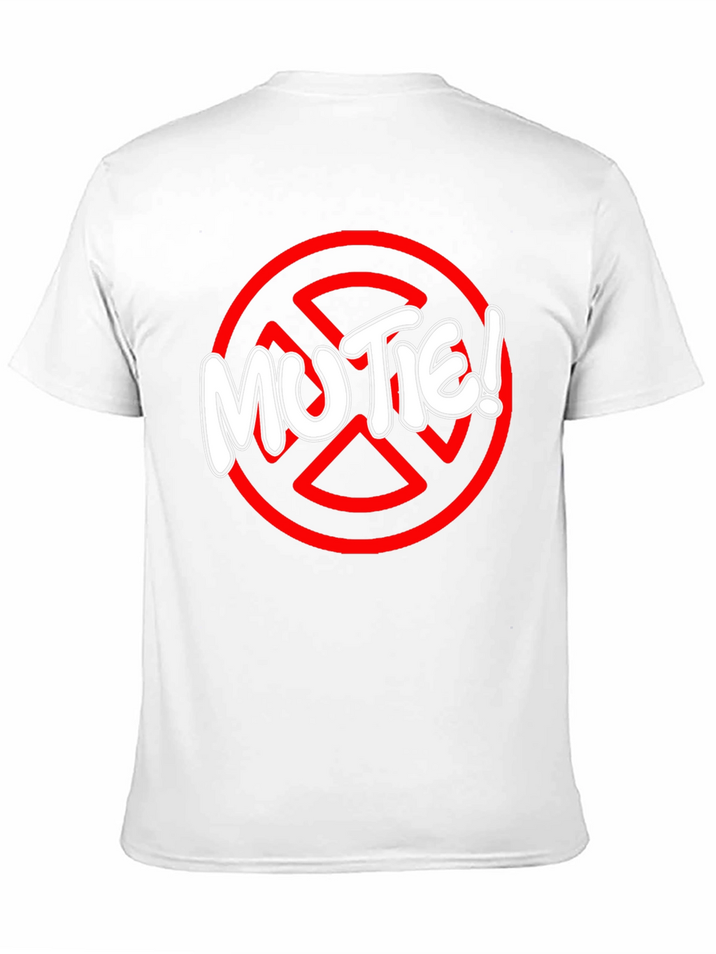 MUTE! Black Graphic Tee