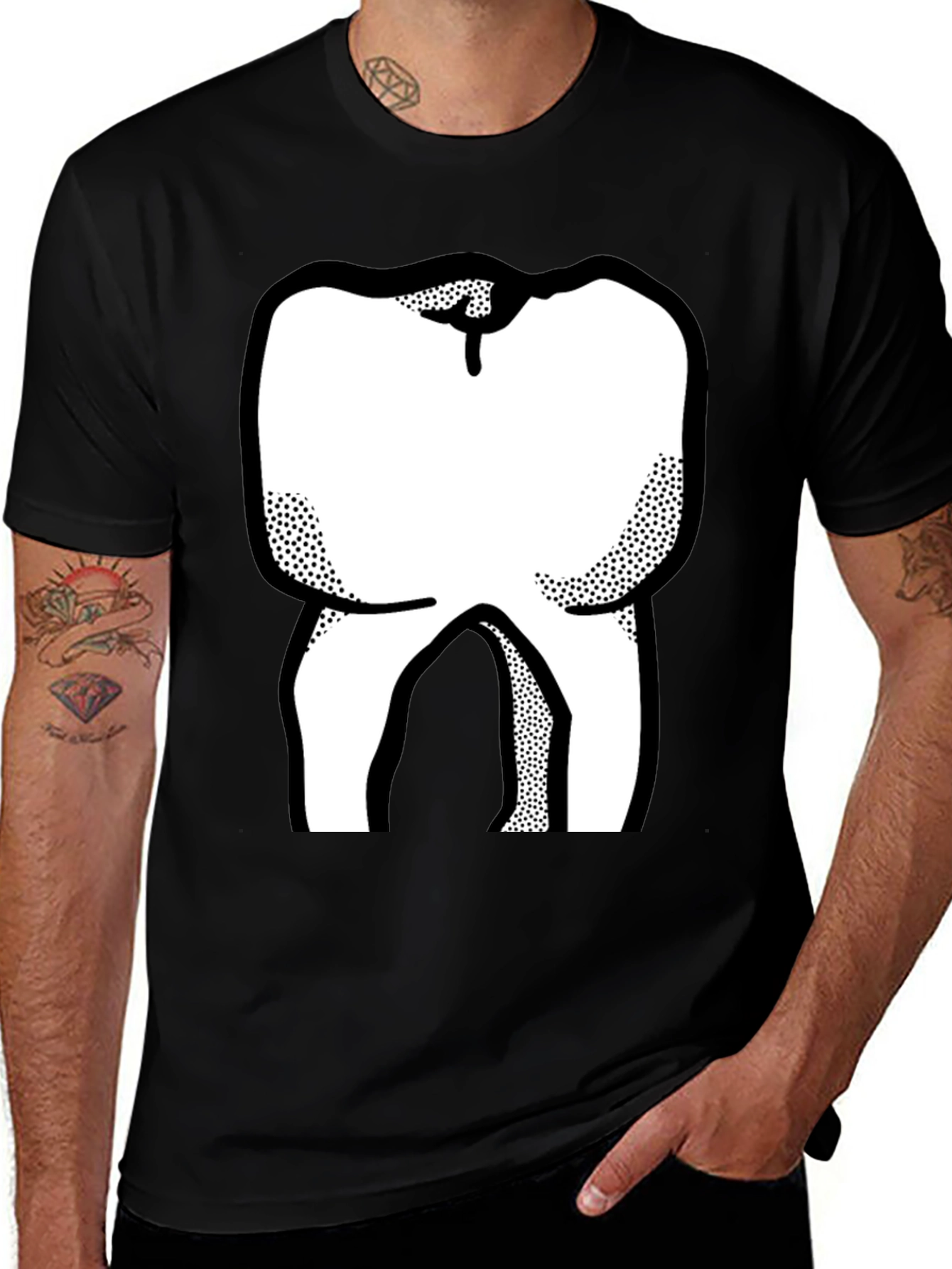 Tooth Graphic Tee - Dentist Gift