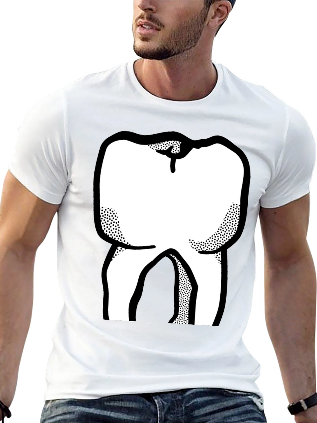 Tooth Graphic Tee - Dentist Gift