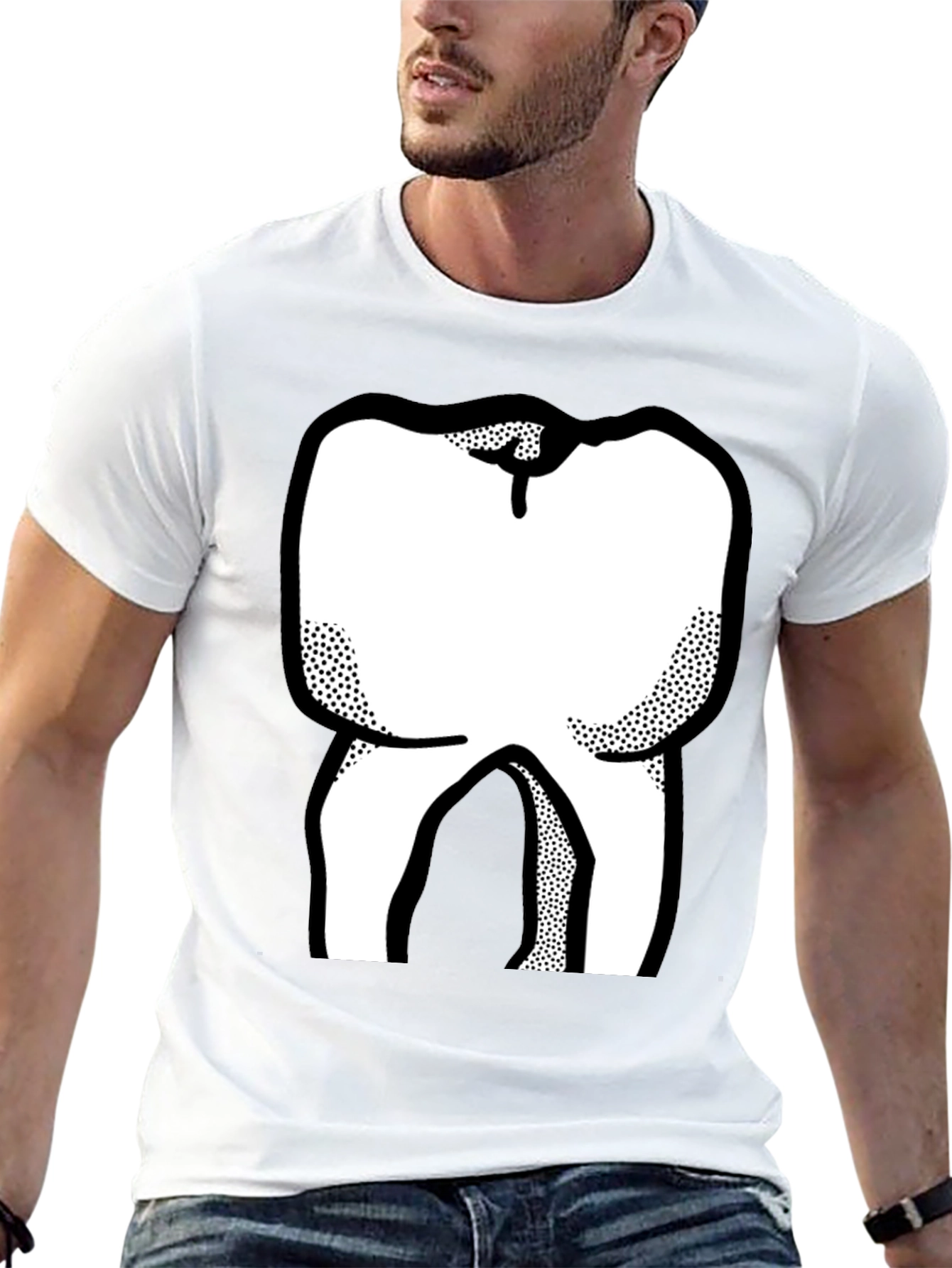 Tooth Graphic Tee - Dentist Gift