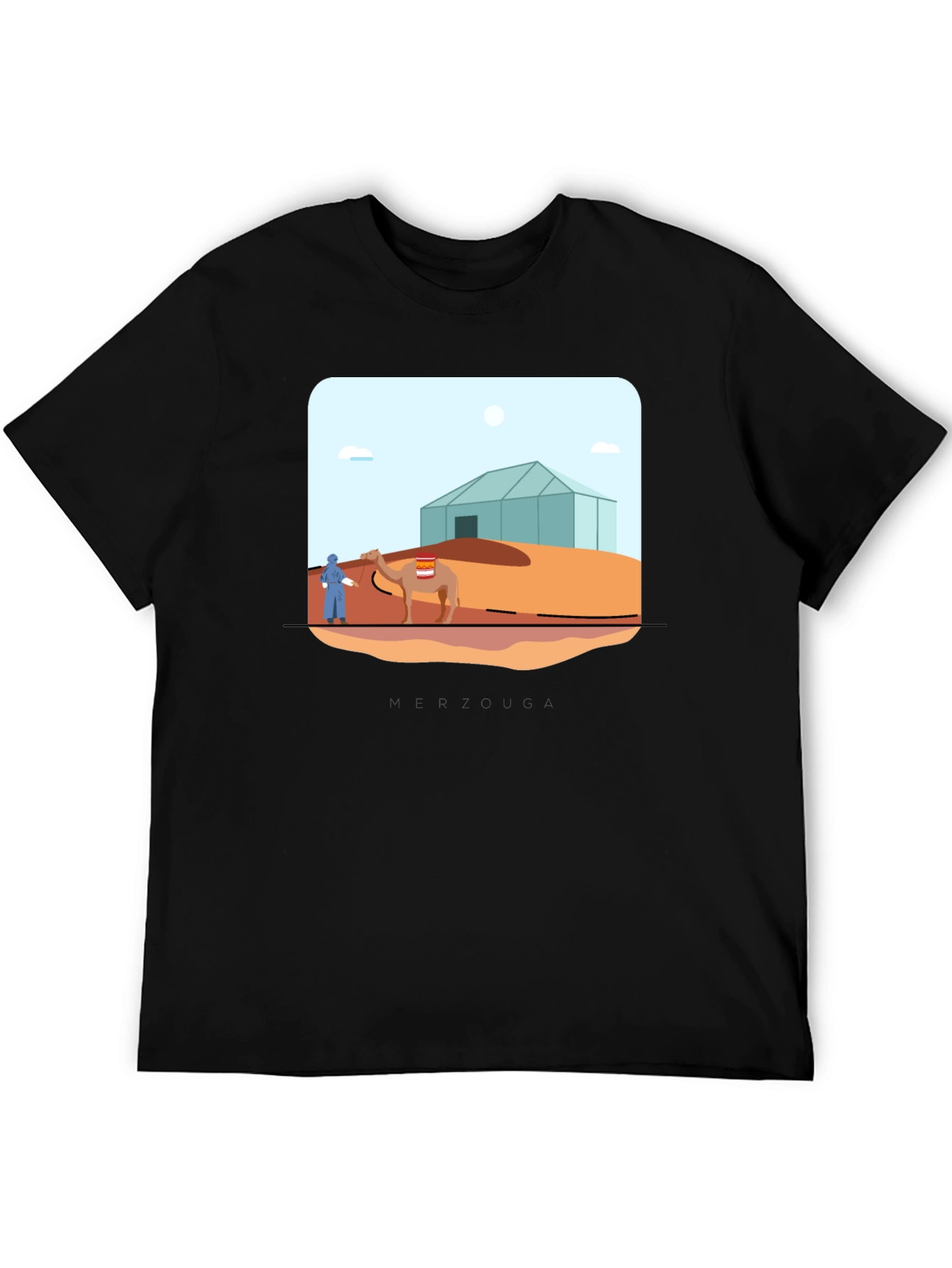 Desert Scene Graphic T-Shirt