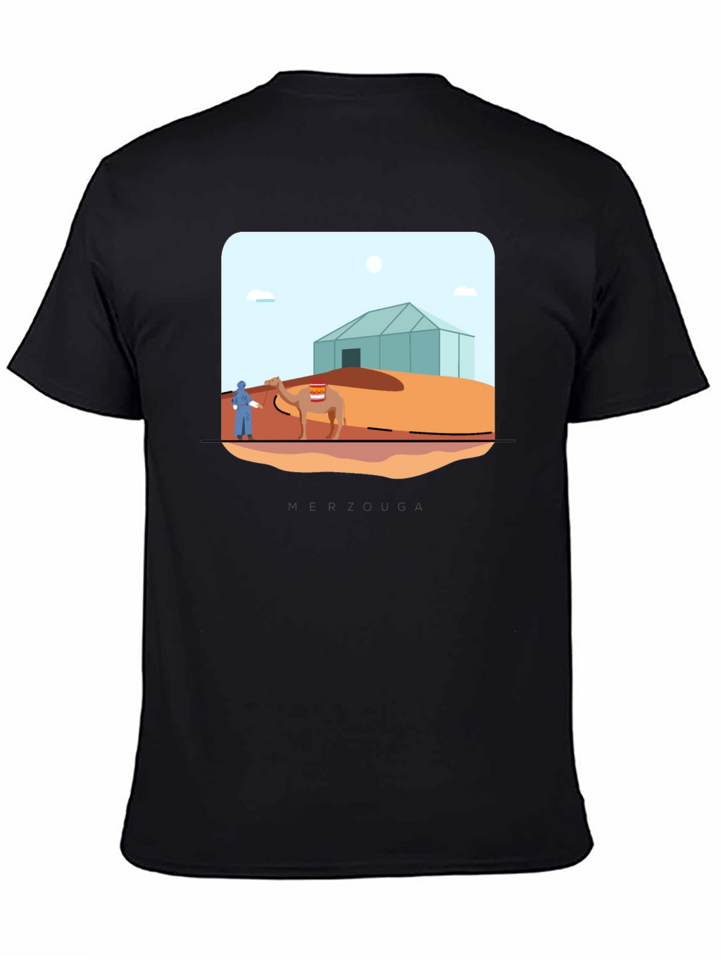 Desert Scene Graphic T-Shirt
