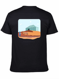 Desert Scene Graphic T-Shirt