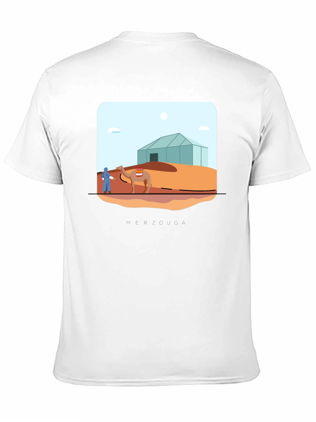 Desert Scene Graphic T-Shirt