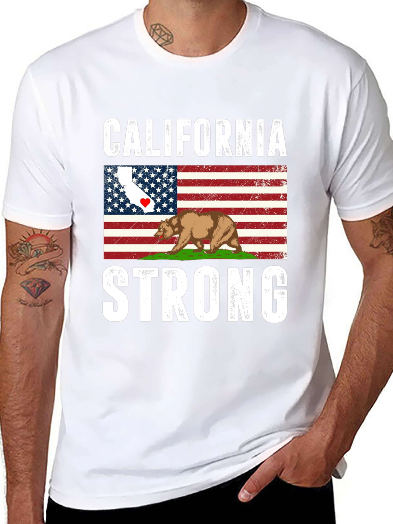California Strong Graphic Tee