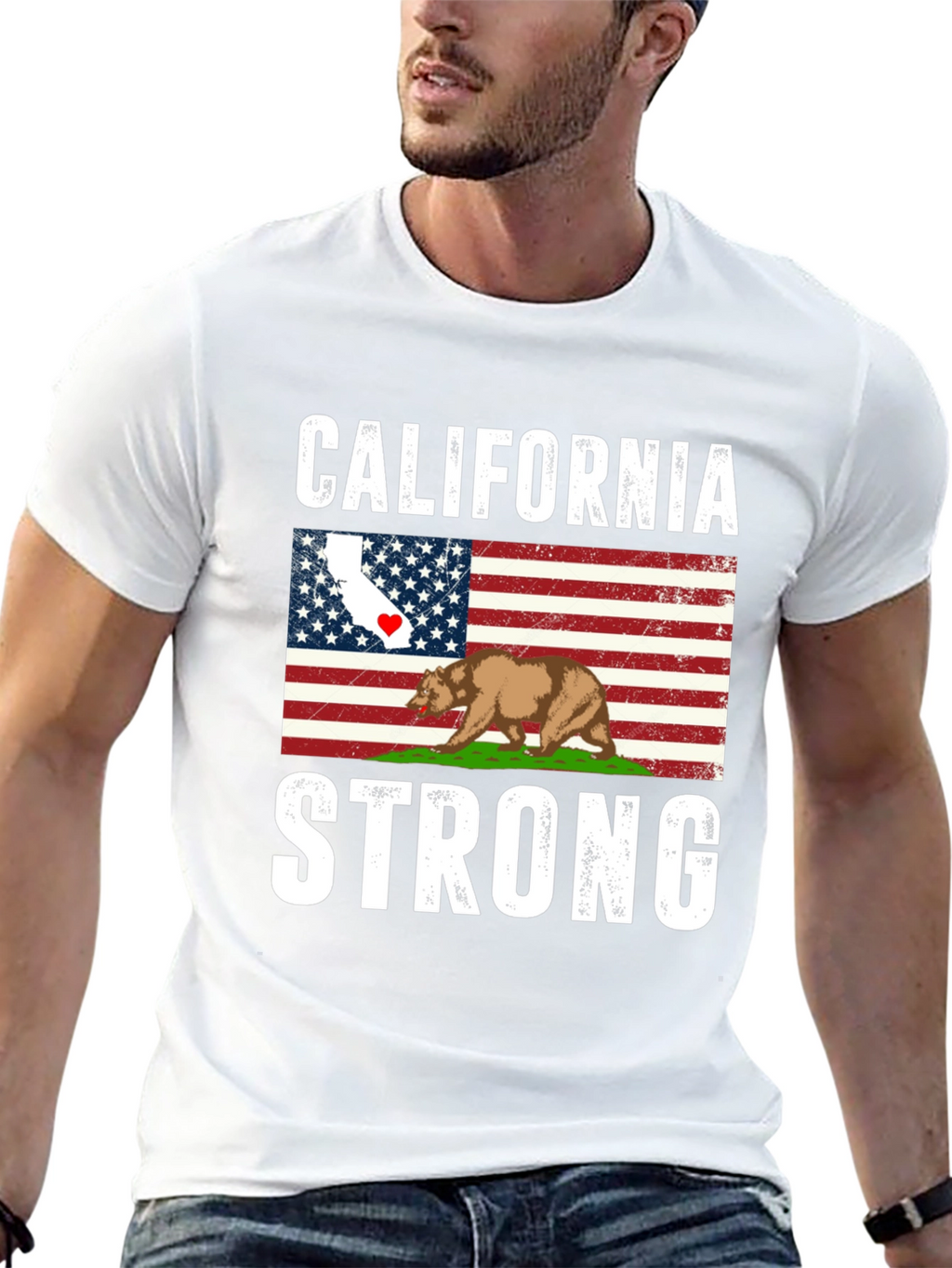 California Strong Graphic Tee