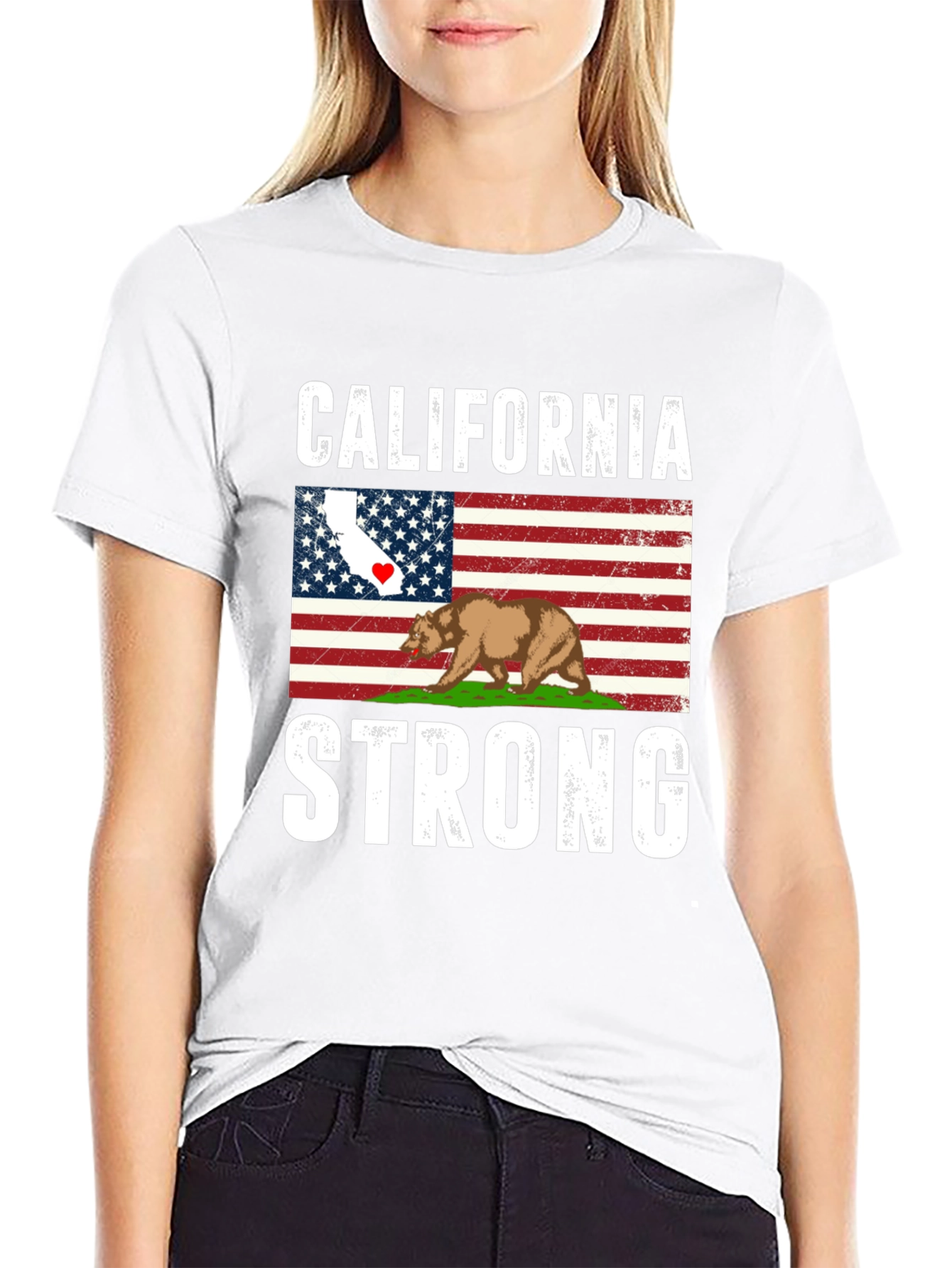 California Strong Graphic Tee