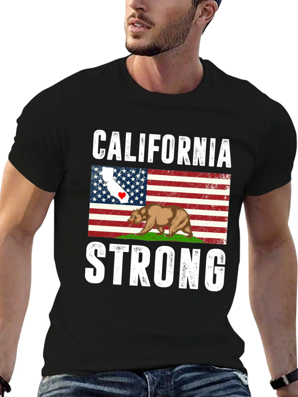 California Strong Graphic Tee