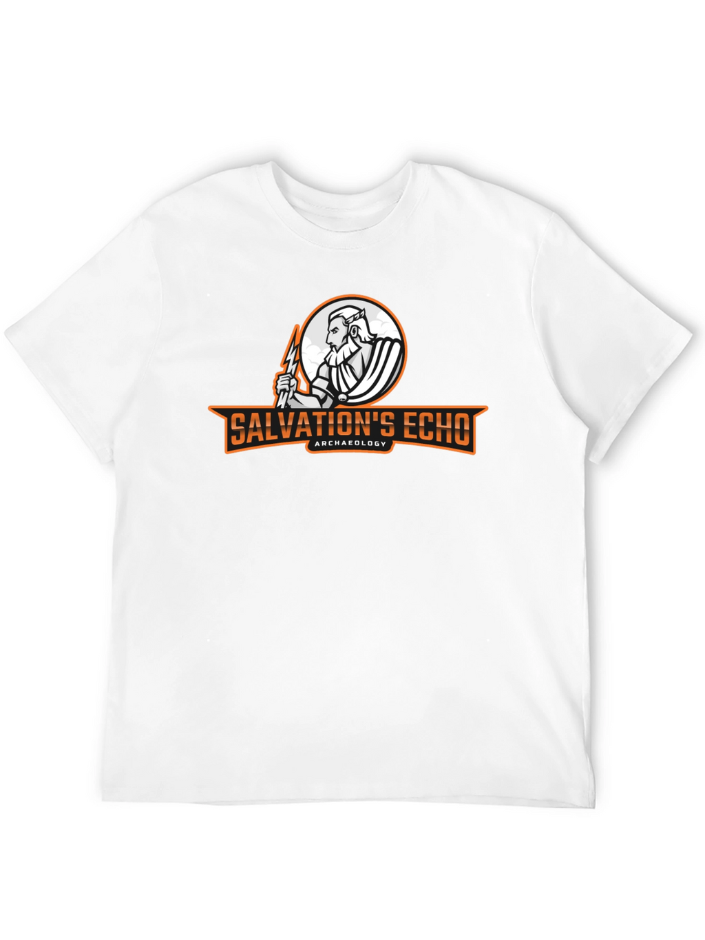 Salvations Echo Archaeology T-Shirt Zeus Graphic Black