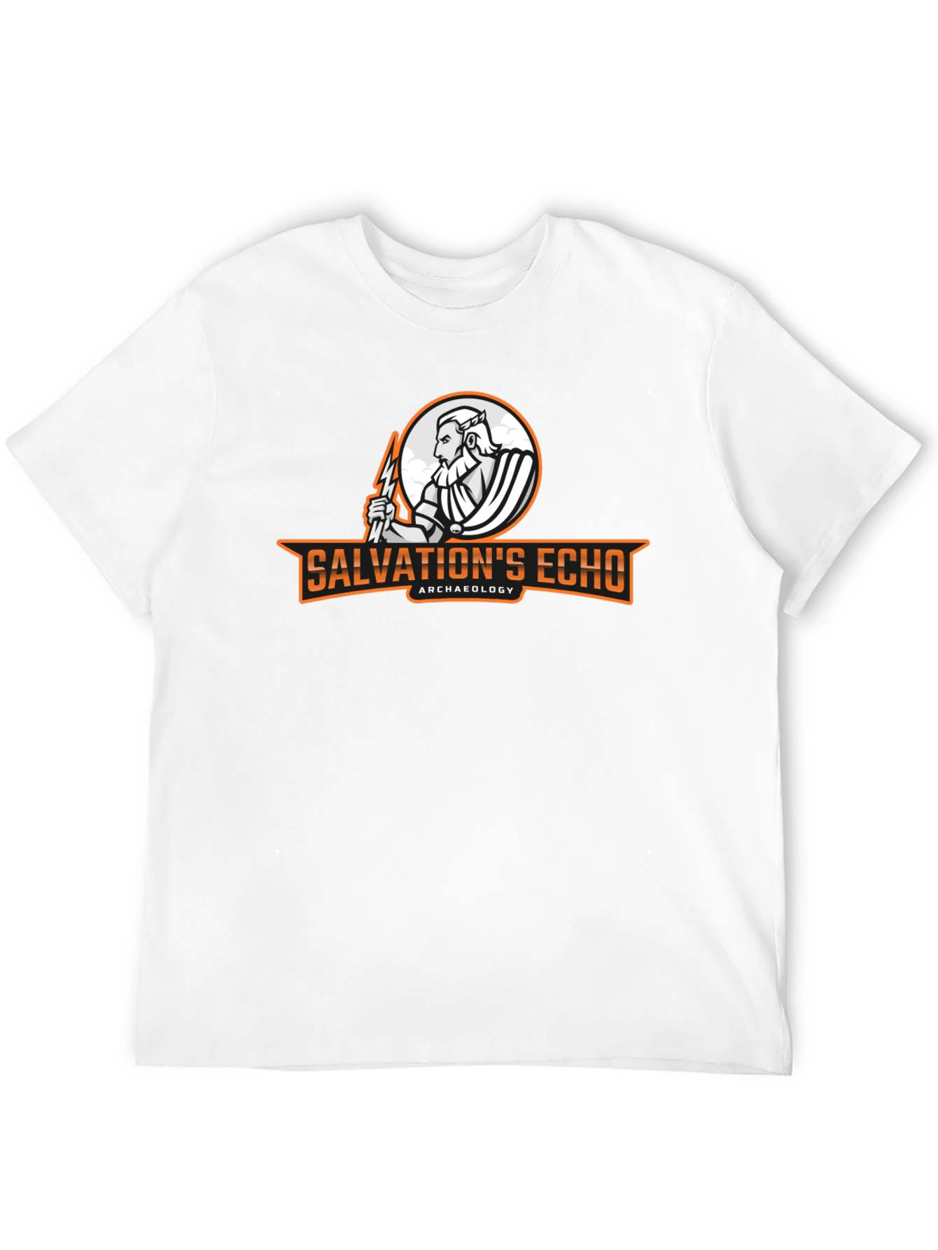 Salvations Echo Archaeology T-Shirt Zeus Graphic Black