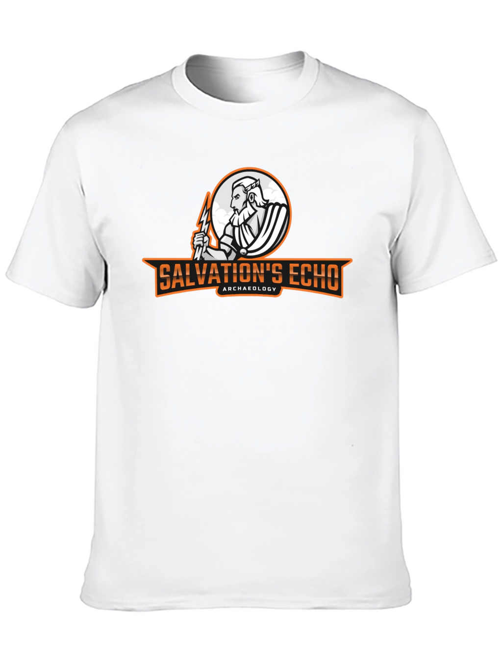 Salvations Echo Archaeology T-Shirt Zeus Graphic Black