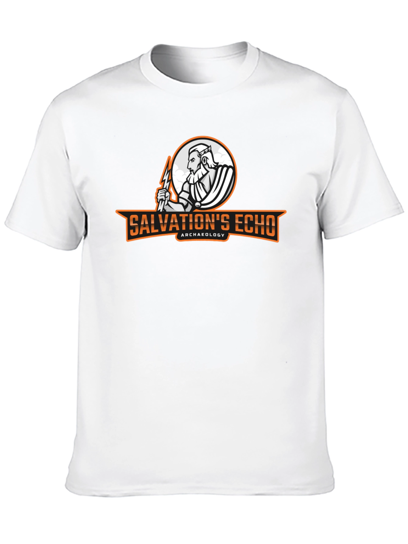 Salvations Echo Archaeology T-Shirt Zeus Graphic Black