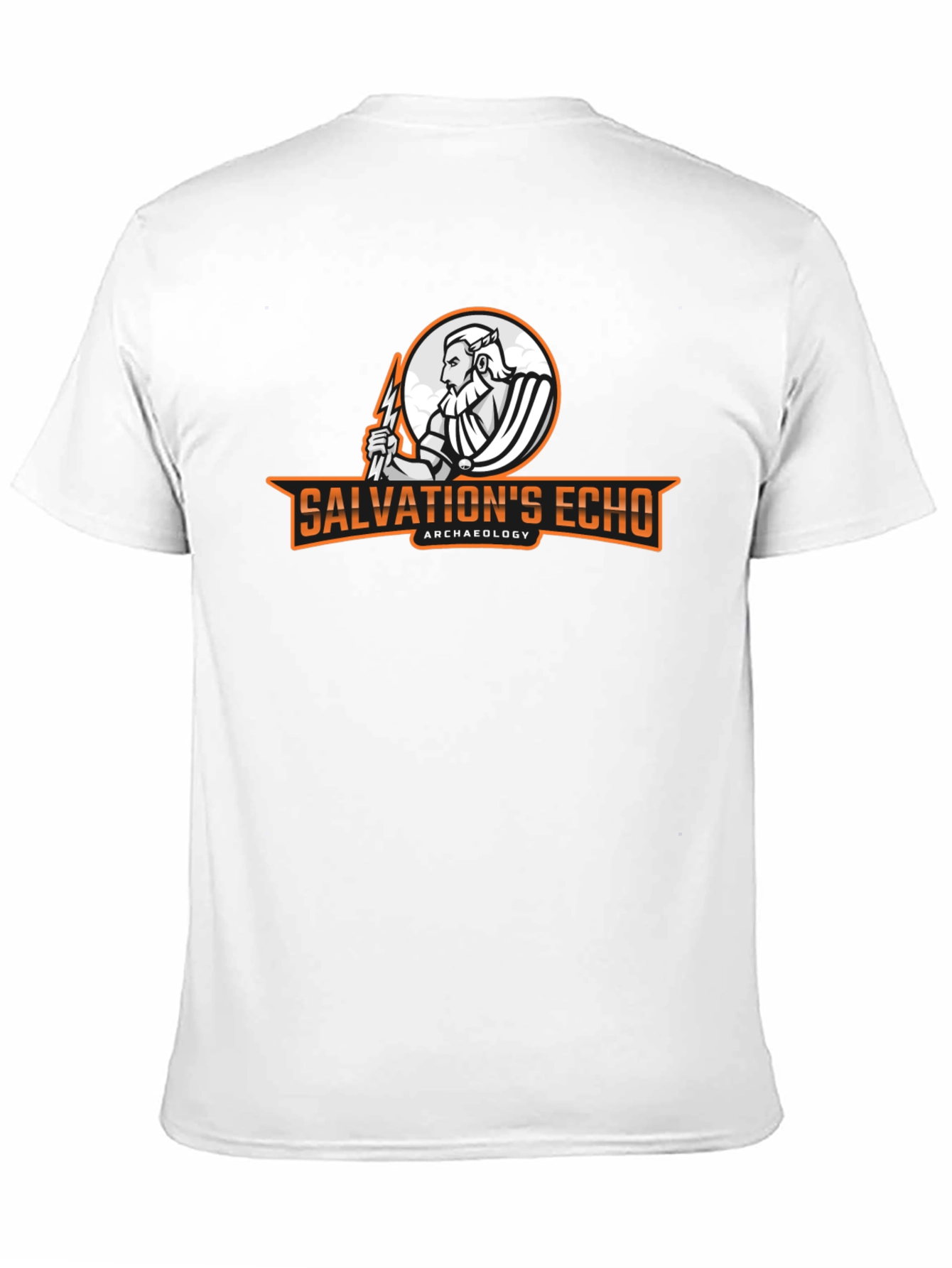 Salvations Echo Archaeology T-Shirt Zeus Graphic Black