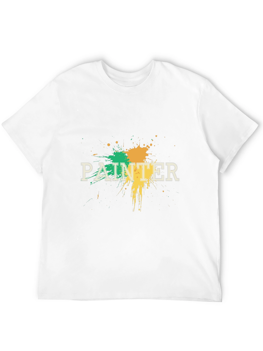 Painter Splatter T-Shirt - Artistic Design