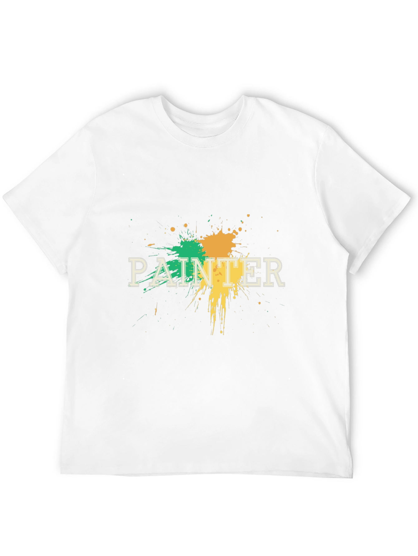 Painter Splatter T-Shirt - Artistic Design