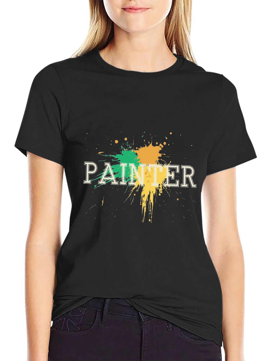 Painter Splatter T-Shirt - Artistic Design