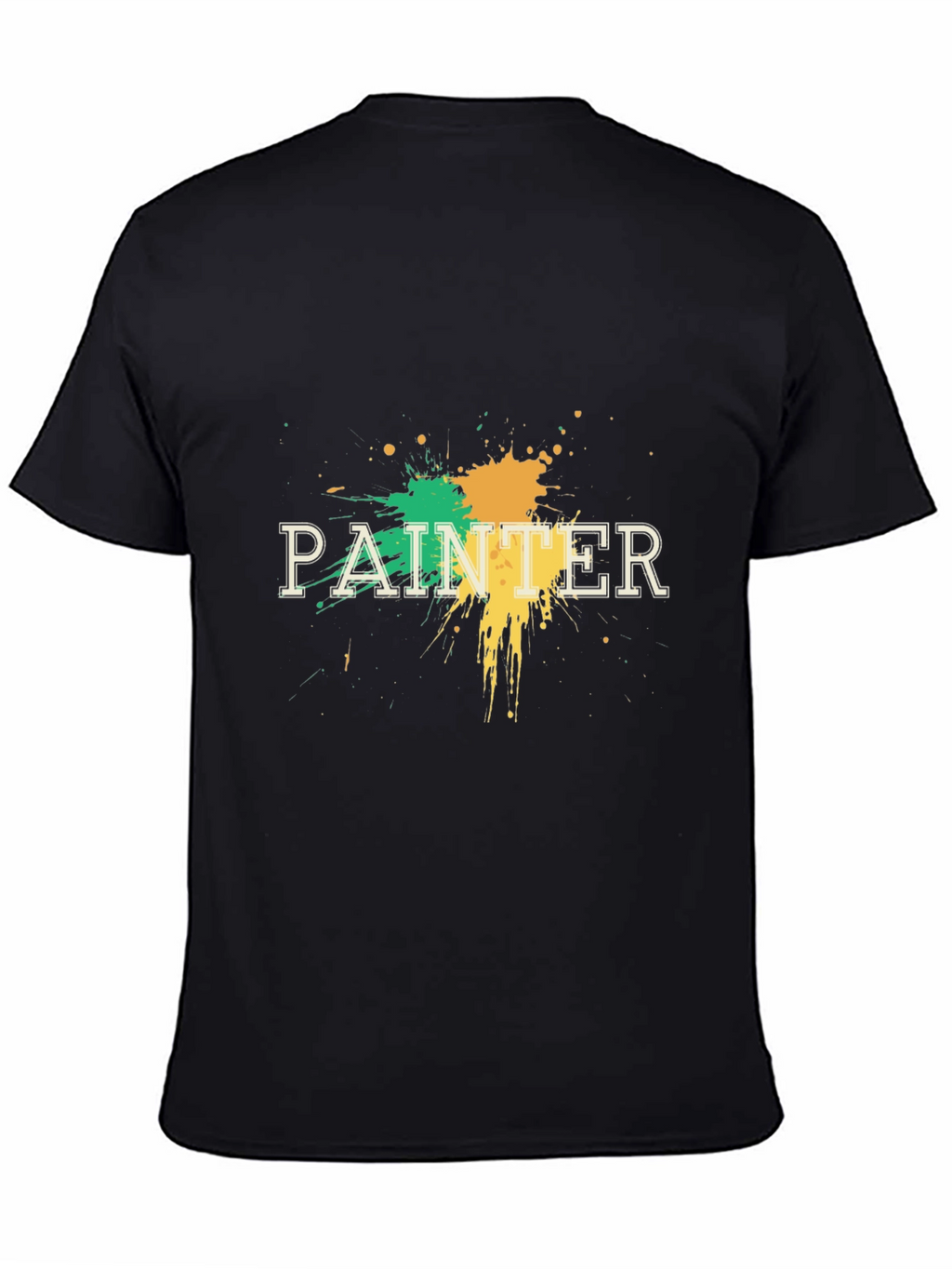 Painter Splatter T-Shirt - Artistic Design