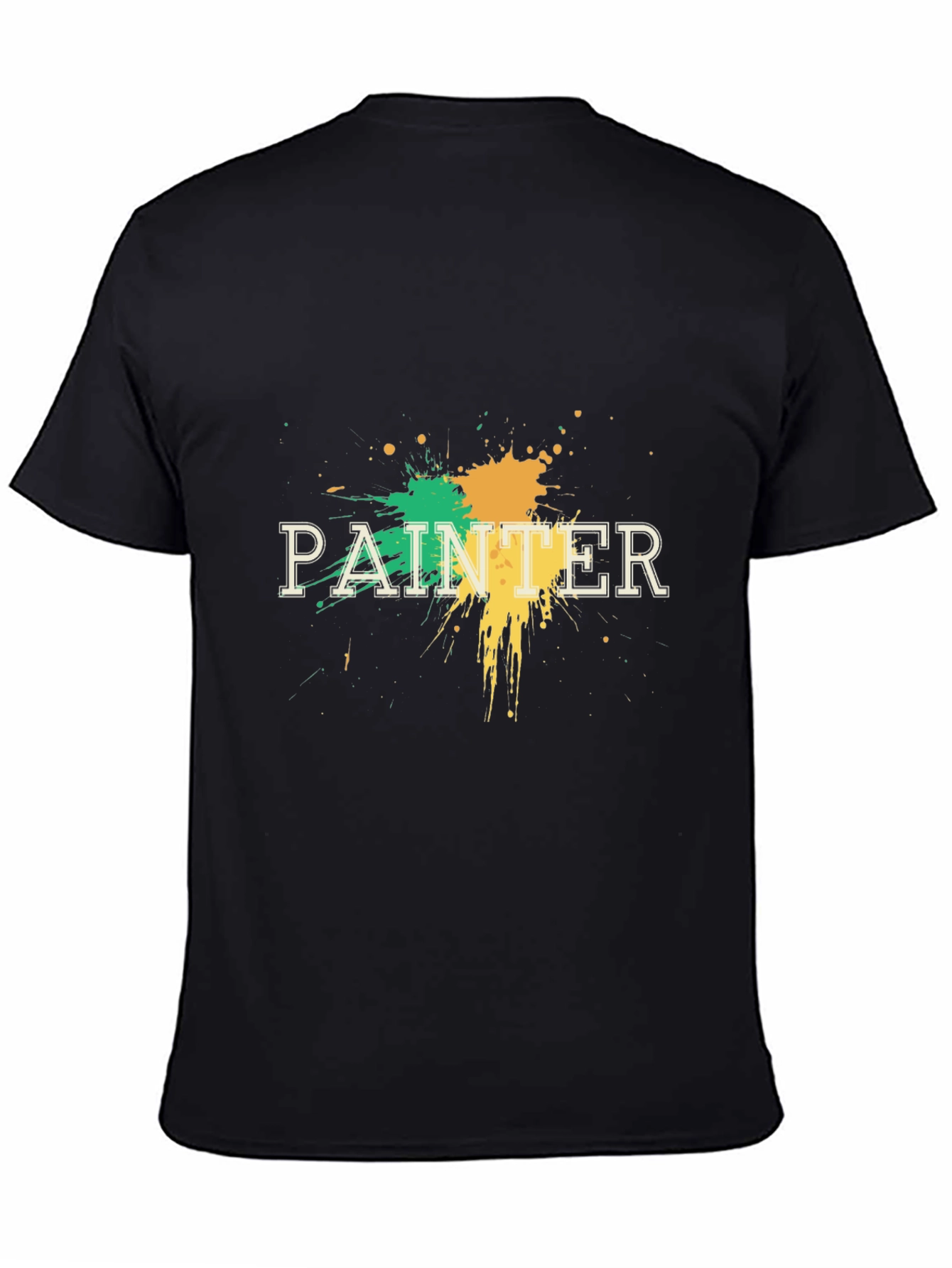 Painter Splatter T-Shirt - Artistic Design