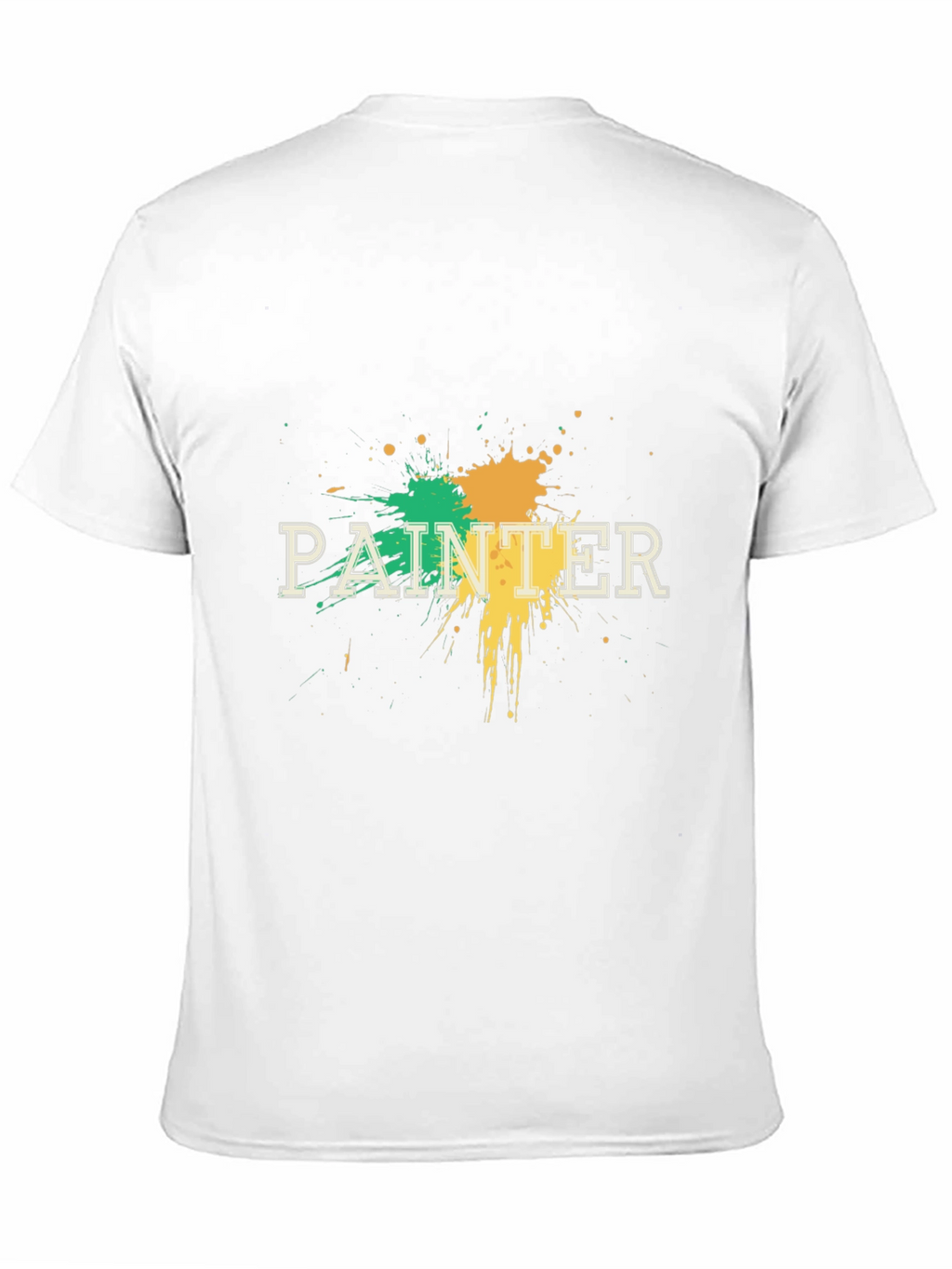 Painter Splatter T-Shirt - Artistic Design