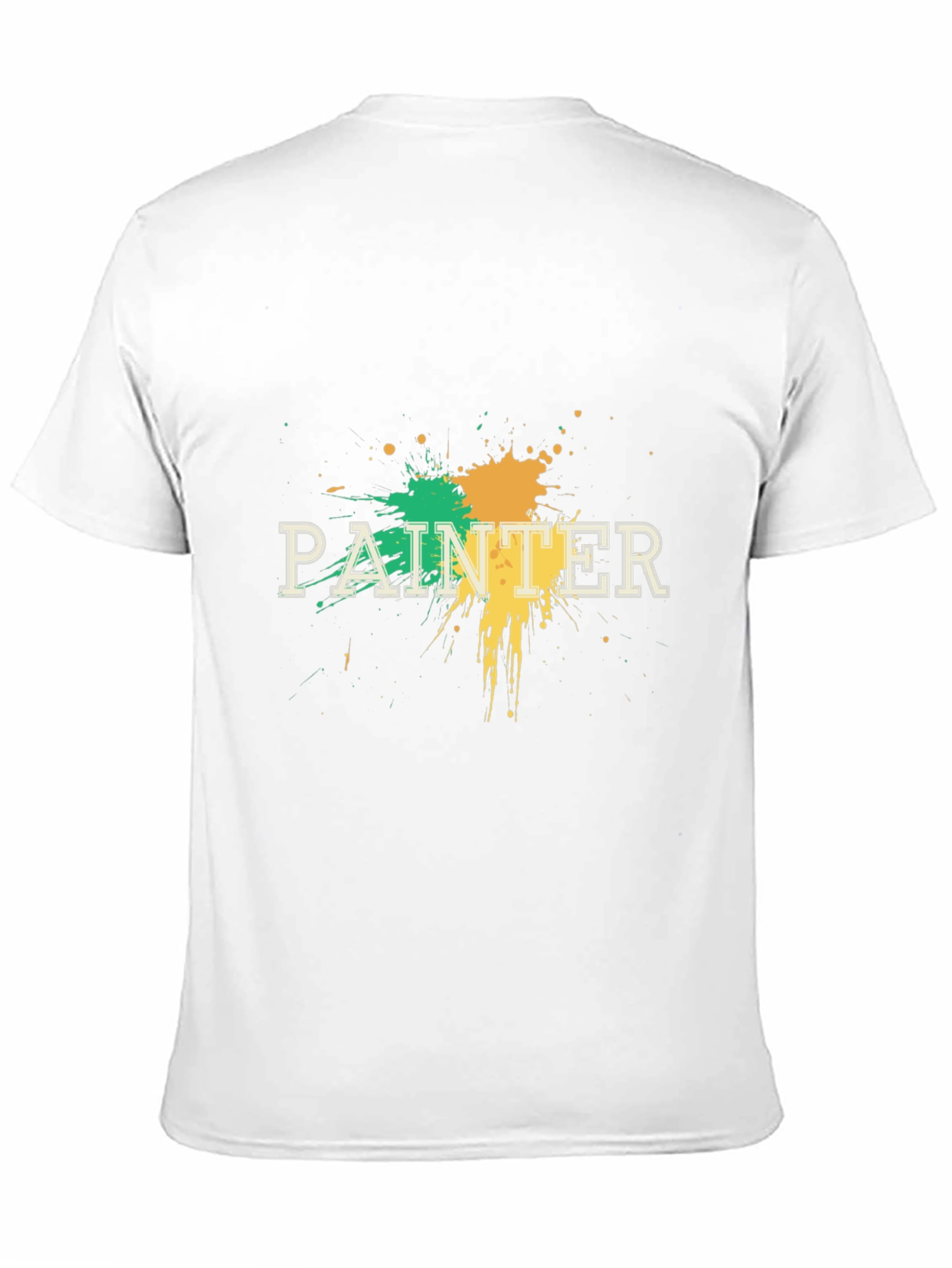 Painter Splatter T-Shirt - Artistic Design