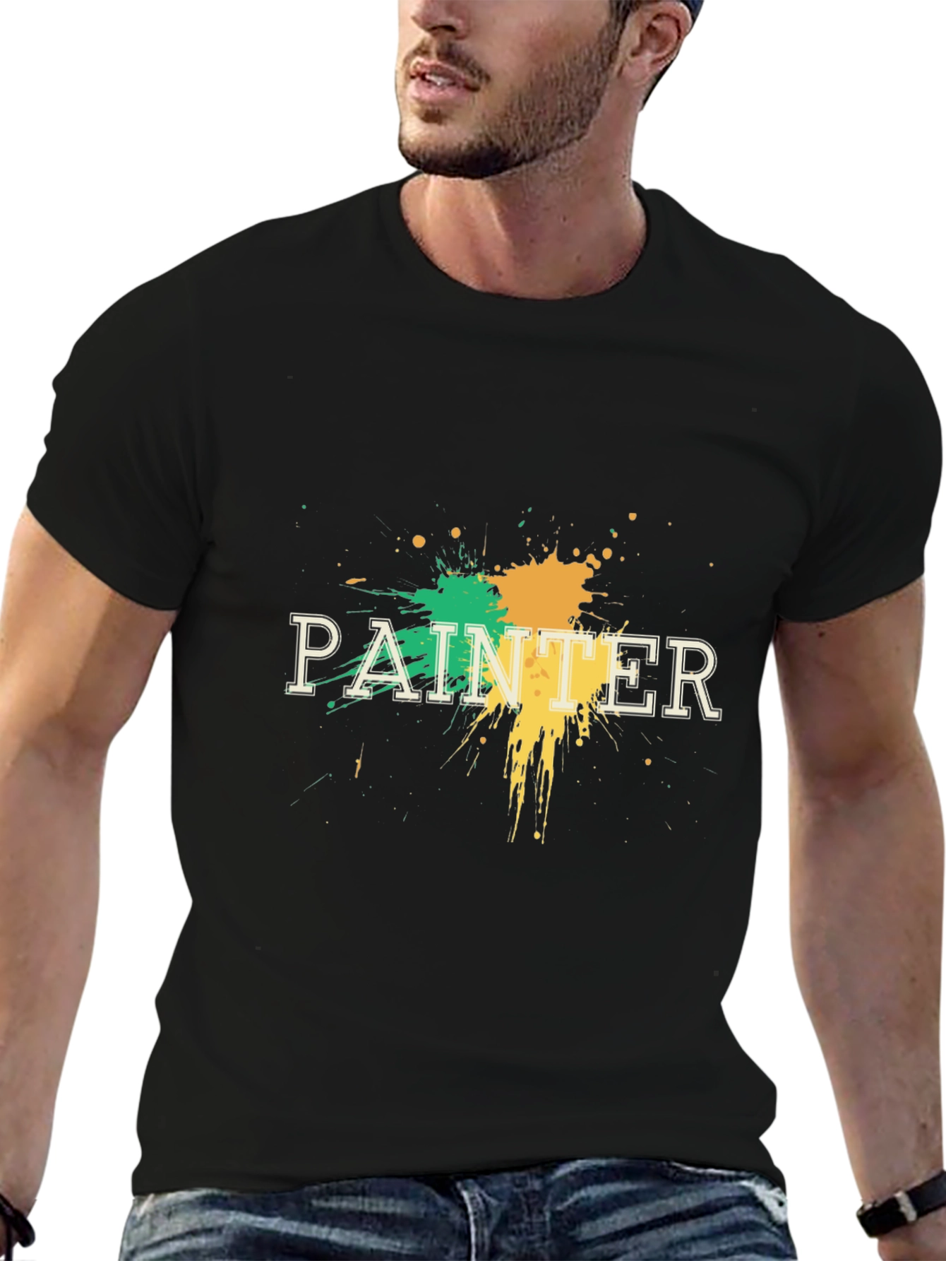 Painter Splatter T-Shirt - Artistic Design
