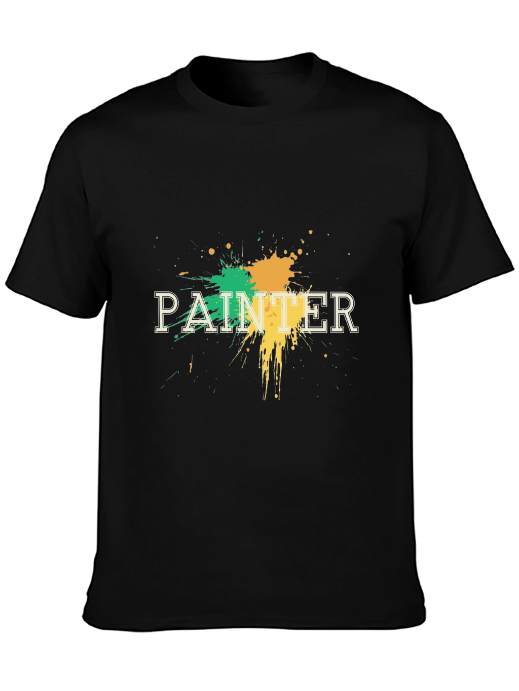 Painter Splatter T-Shirt - Artistic Design