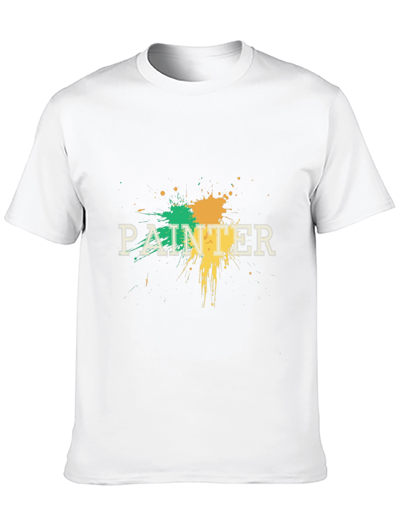 Painter Splatter T-Shirt - Artistic Design