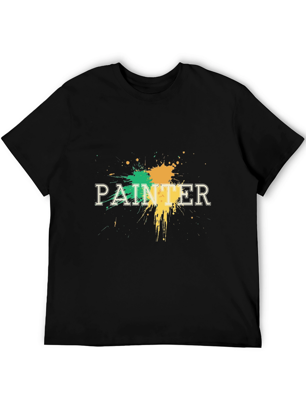 Painter Splatter T-Shirt - Artistic Design