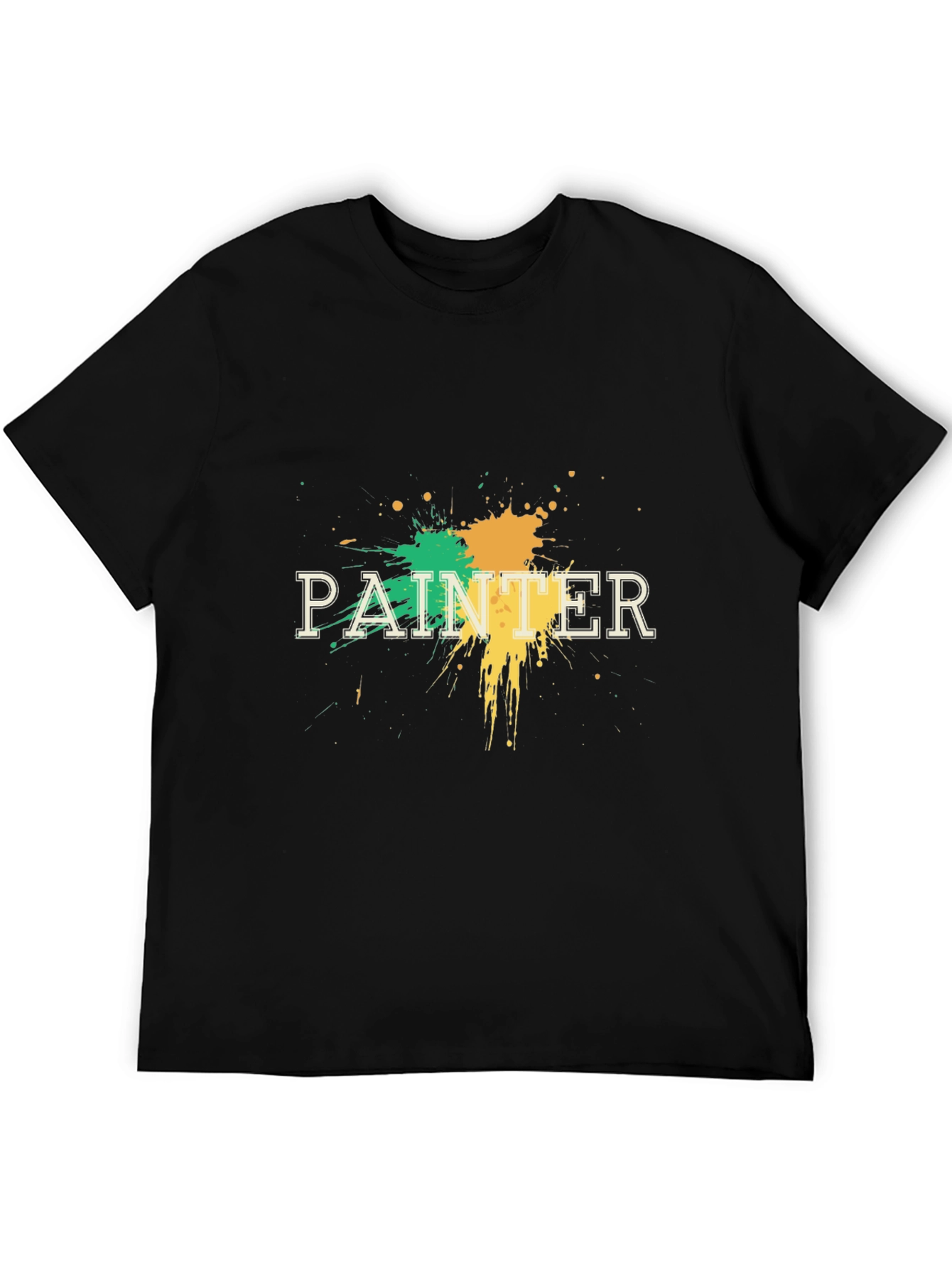 Painter Splatter T-Shirt - Artistic Design