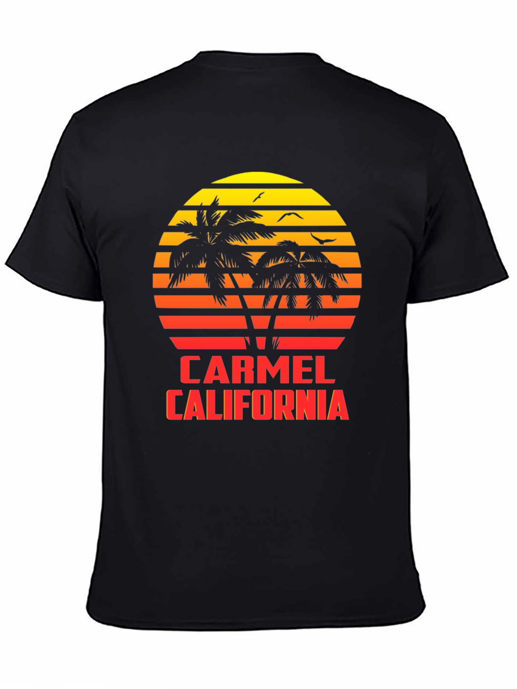 Carmel California Sunset Graphic Tee