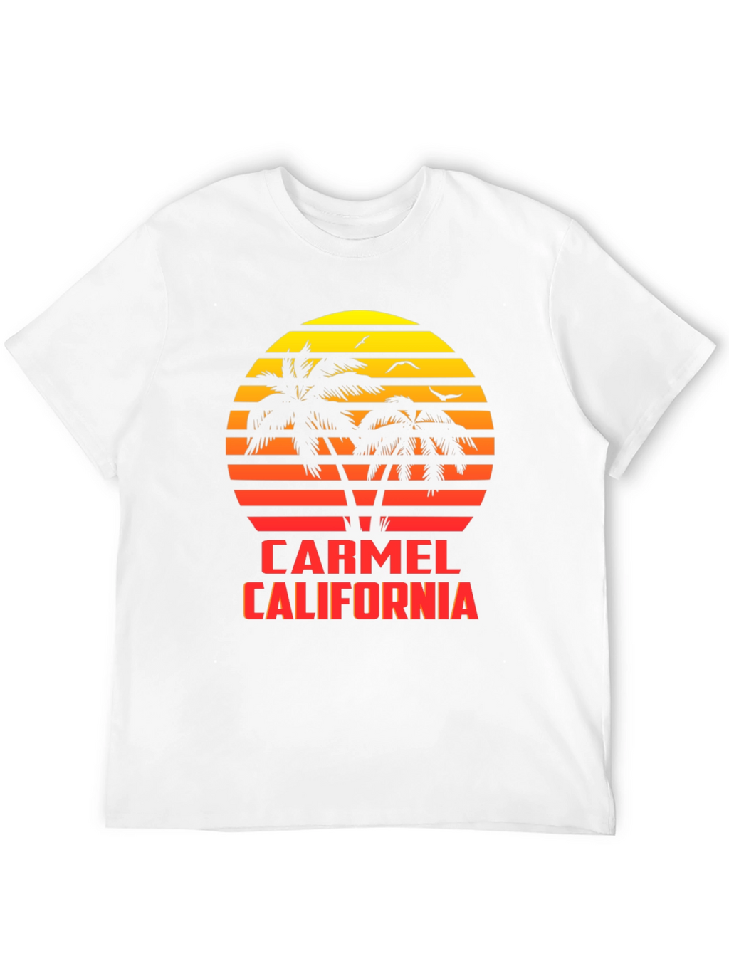 Carmel California Sunset Graphic Tee