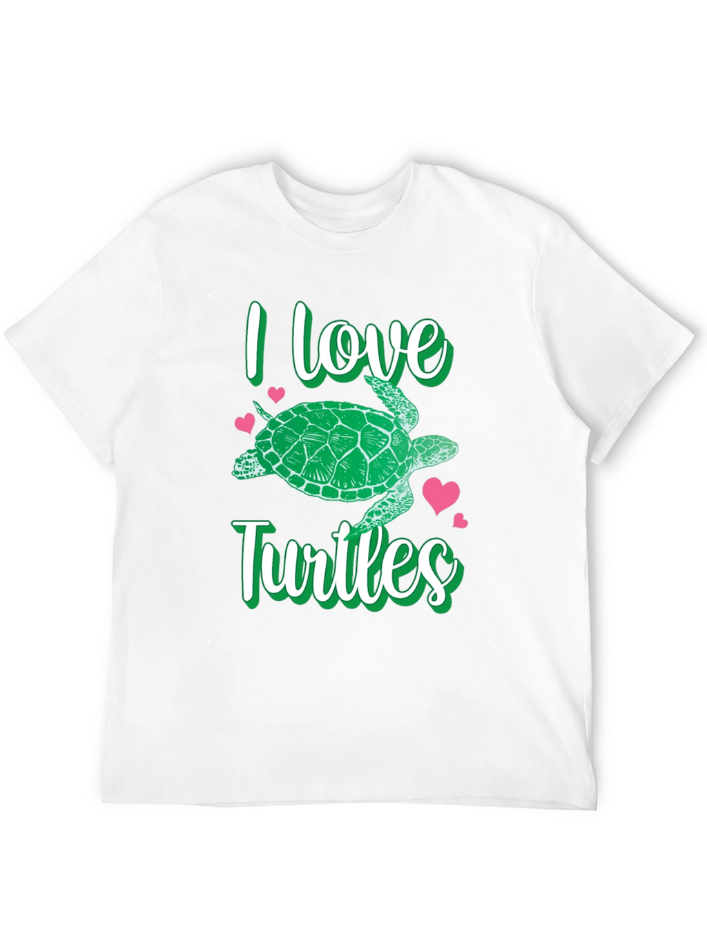 I Love Turtles Graphic T-Shirt