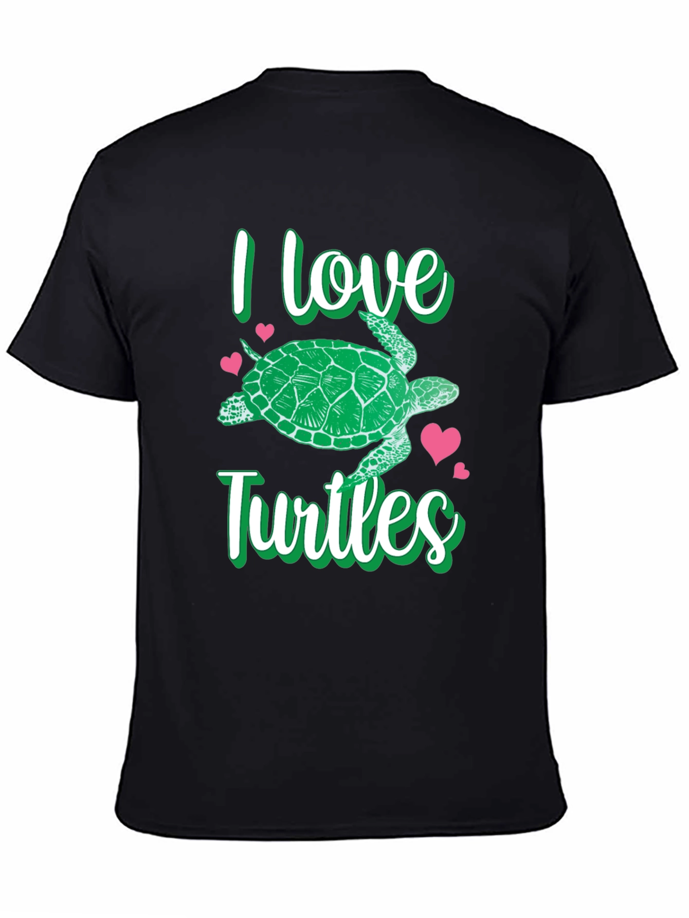 I Love Turtles Graphic T-Shirt