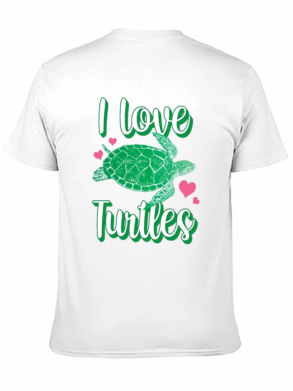 I Love Turtles Graphic T-Shirt