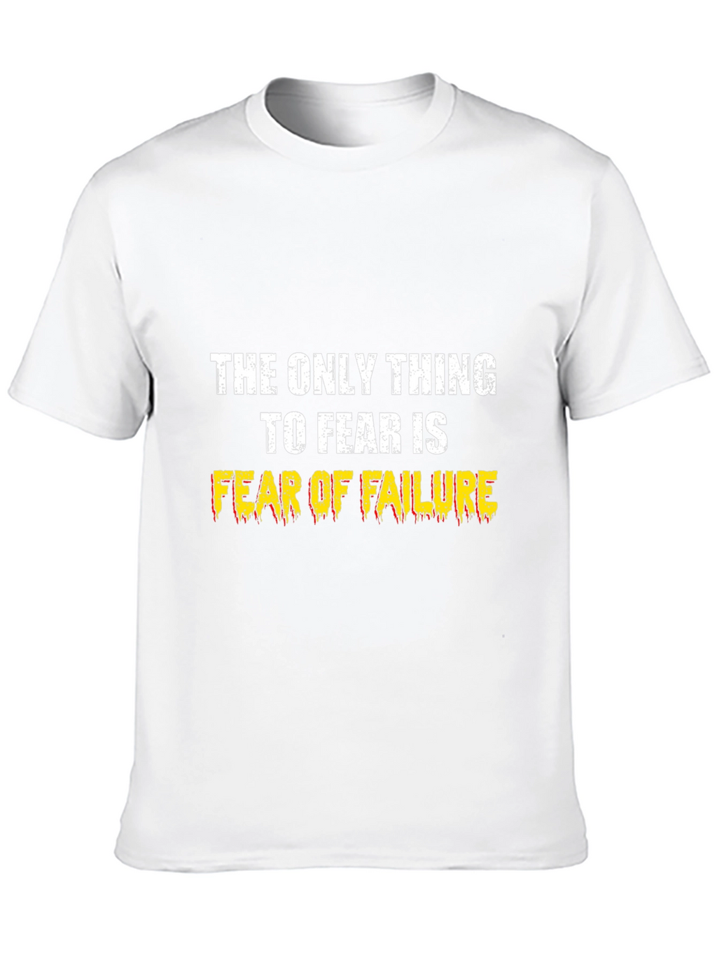 Fear of Failure Black Graphic T-Shirt