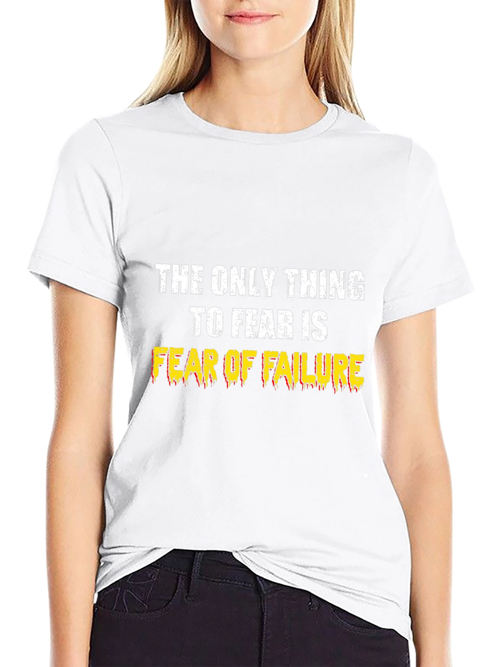 Fear of Failure Black Graphic T-Shirt