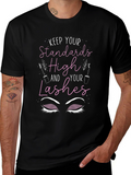 Keep Standards High Lashes T-Shirt