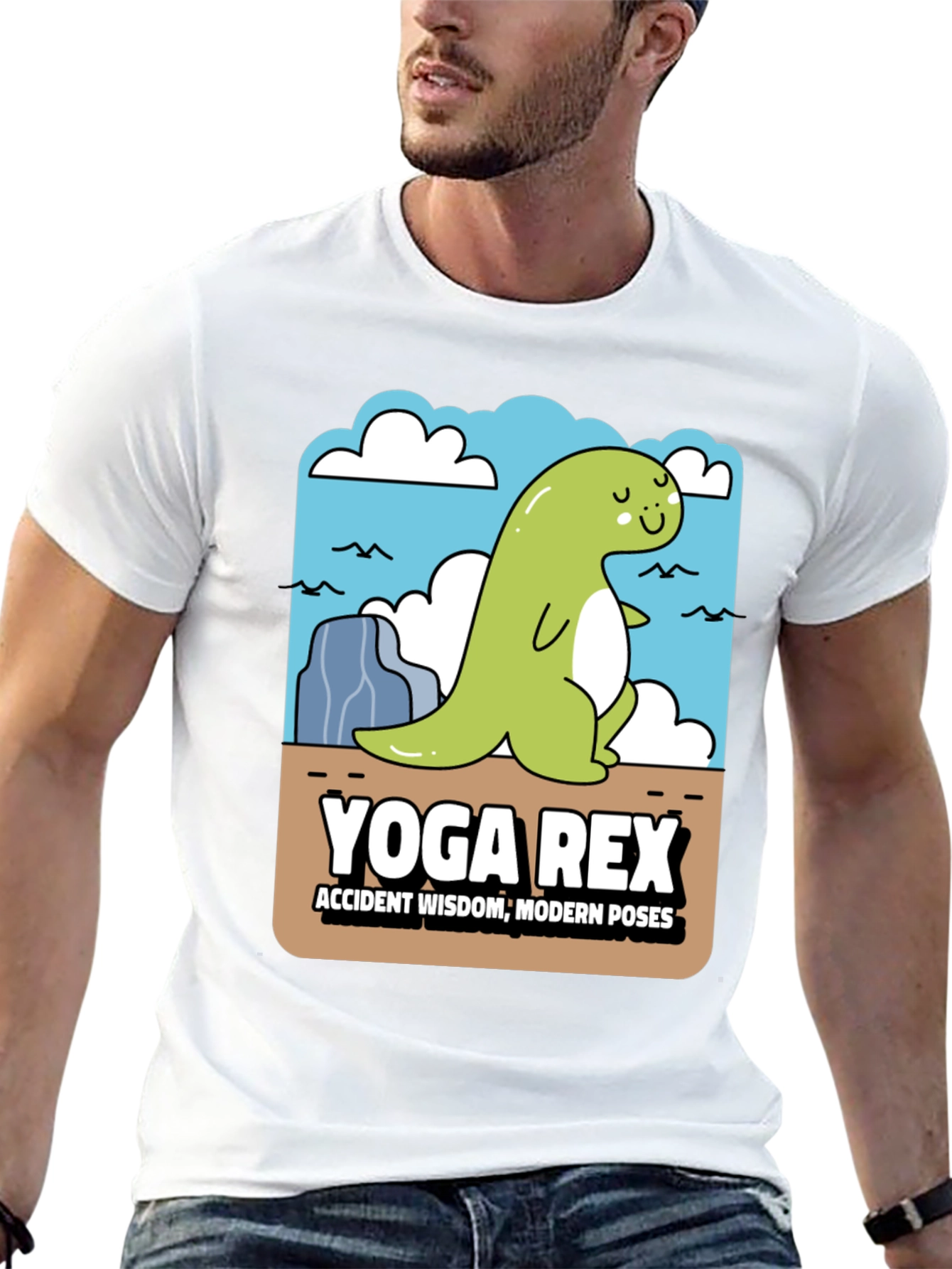 Yoga Rex Graphic T-Shirt