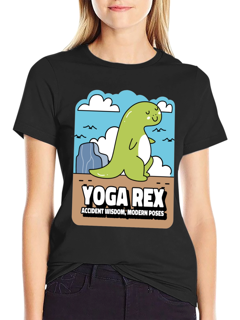 Yoga Rex Graphic T-Shirt