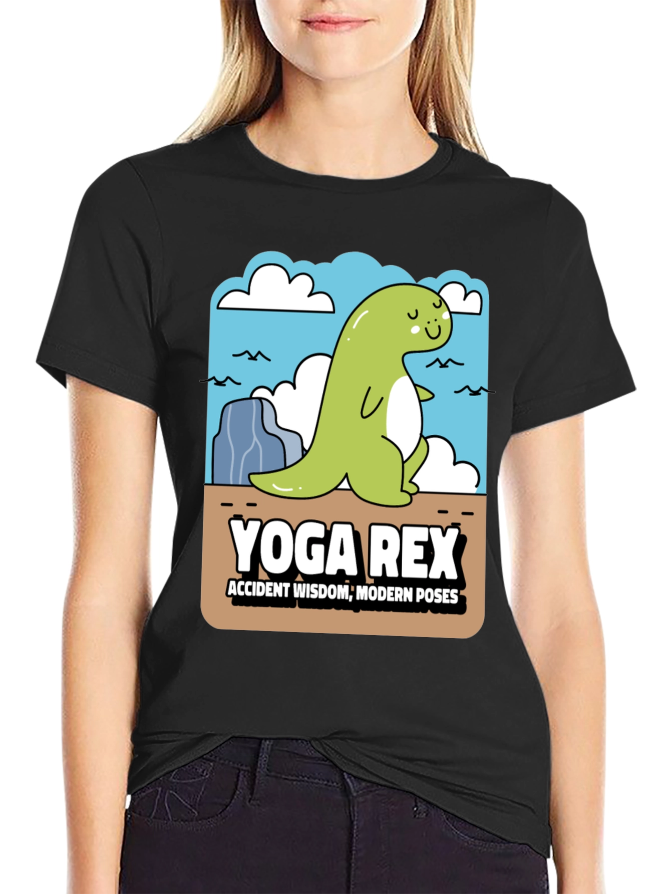 Yoga Rex Graphic T-Shirt