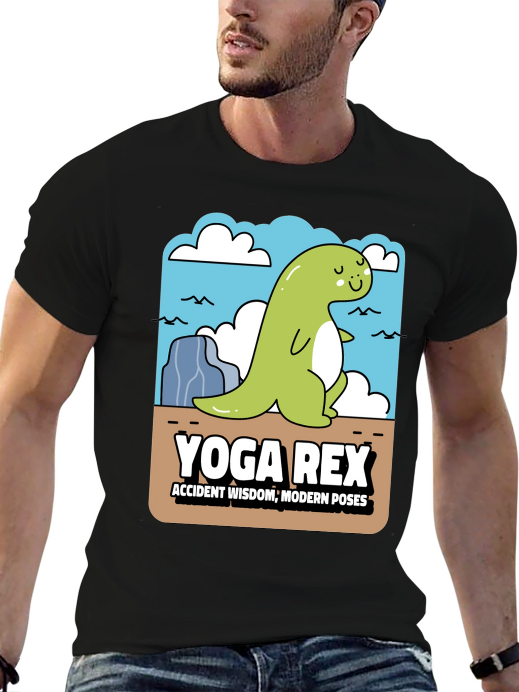 Yoga Rex Graphic T-Shirt