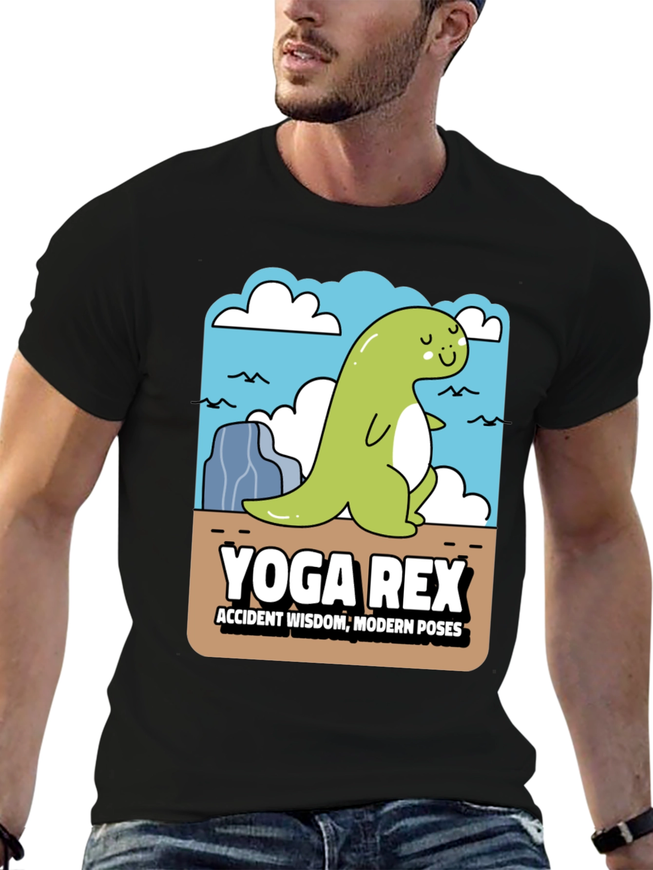 Yoga Rex Graphic T-Shirt
